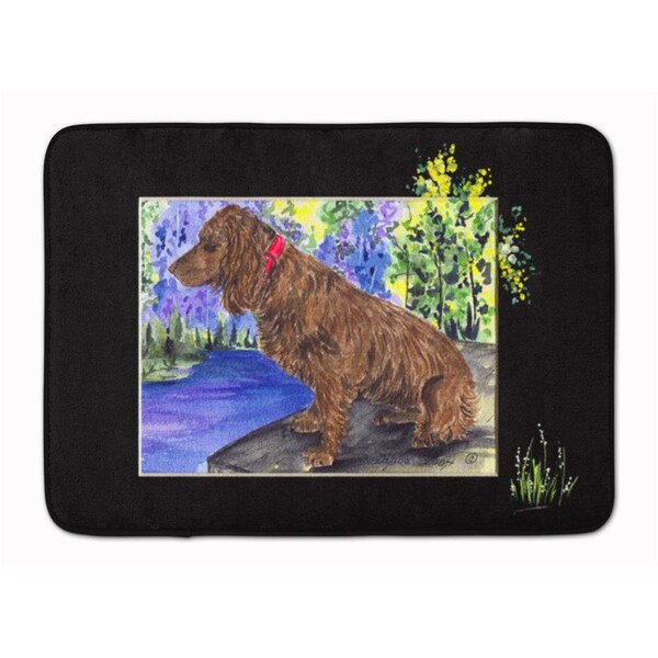 Carolines Treasures Boykin Spaniel Machine Washable Memory Foam Mat SS8065RUG - main